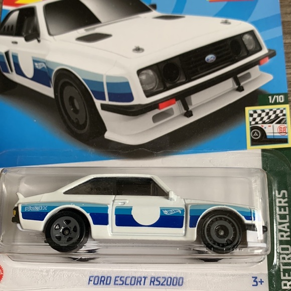 Hot Wheels Ford Escort RS2000 Car Racer HotWheels New Casting 2023 Mainline - Picture 2 of 6